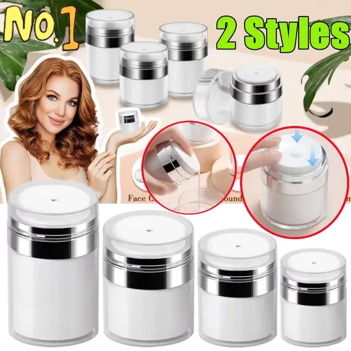 Bouteille de crème sous vide 15ml 30ml 50ml 100ml, bouteille de Lotion à pression, sous-bouteille de crème pour le visage, bouteille de Lotion acrylique, bouteilles de stockage, pots