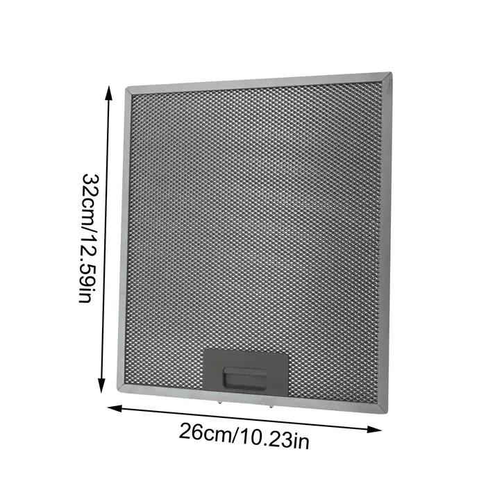 Filtres pour hotte de cuisine 26x32cm, extracteur de maille métallique, filtre de Ventilation pour hotte de cuisine, filtre à graisse
