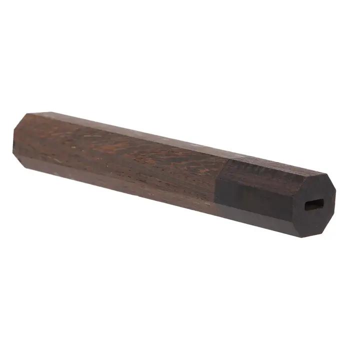 Manche de couteau octogonal en bois d'aile de poulet et santal noir pour chefs professionnels et amateurs de cuisine occasions spéciales