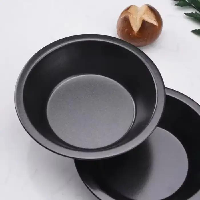 2/4/8 pièces Mini moules à tarte 5 pouces boîtes à tarte antiadhésives rondes pain et viande ustensiles de cuisson pour four et cuisson instantanée nouveau