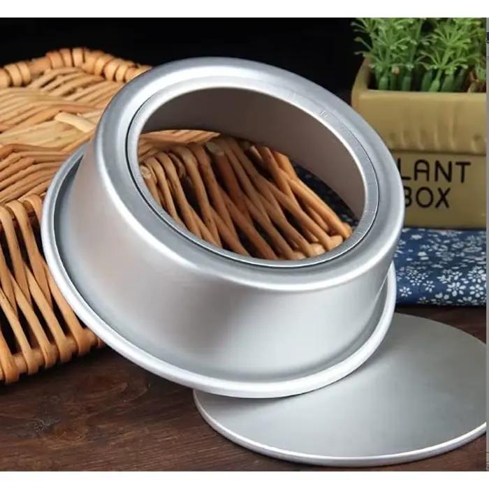 Moule à gâteau rond de 6 pouces en alliage d'aluminium