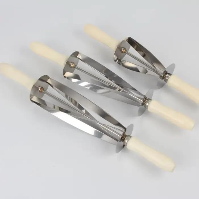 Coupe-Croissants en Acier Inoxydable pour la Cuisine, Tranches de Rouleau, Ménage, Forme Uniforme, JxCutter, Rouler Padramatiquement