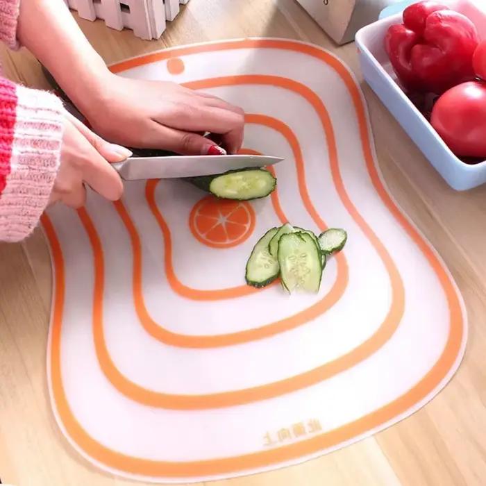 Planche à découper Flexible et transparente de cuisine PP Classification