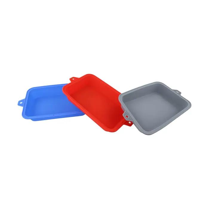 Revêtements de grille réutilisables et de bac à graisse en silicone pour barbecue à domicile, efficace pour la collecte de graisse, facile à nettoyer, adapté aux barbecues, camping et pique-niques