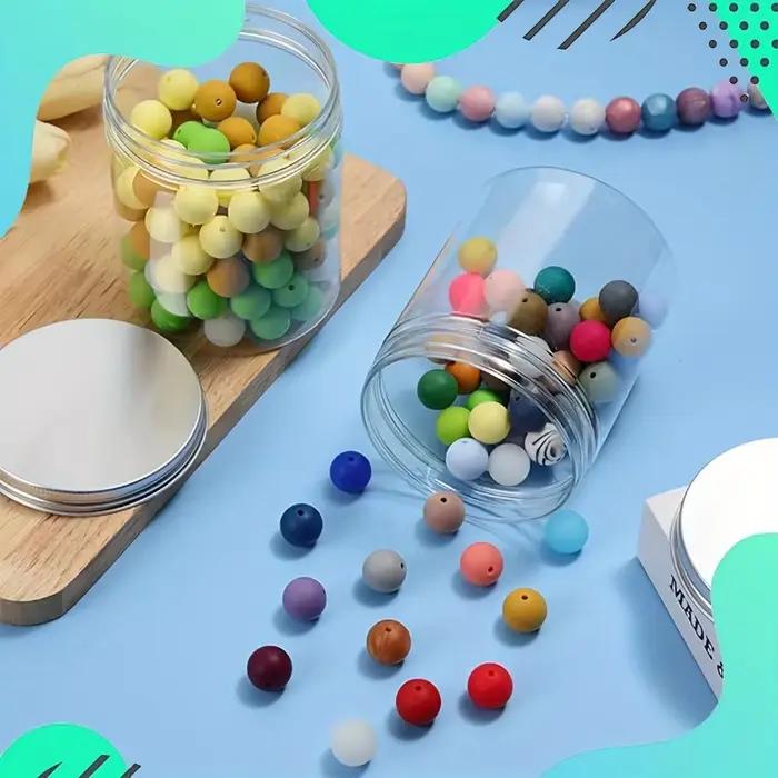 Bocaux de stockage en plastique réutilisables de 10 pièces avec couvercles argentés-conteneurs de cuisine polyvalents anti-fuite, adaptés aux aliments