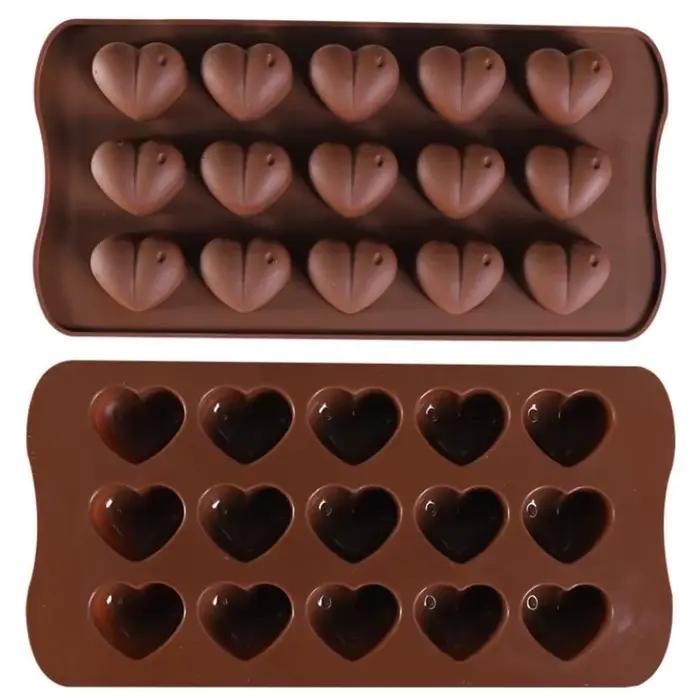 Moule à chocolat en silicone 12 cavités pour pâtisserie fondant barre chocolatée gâteau décoration occassions spéciales femmes amateurs pâtisserie