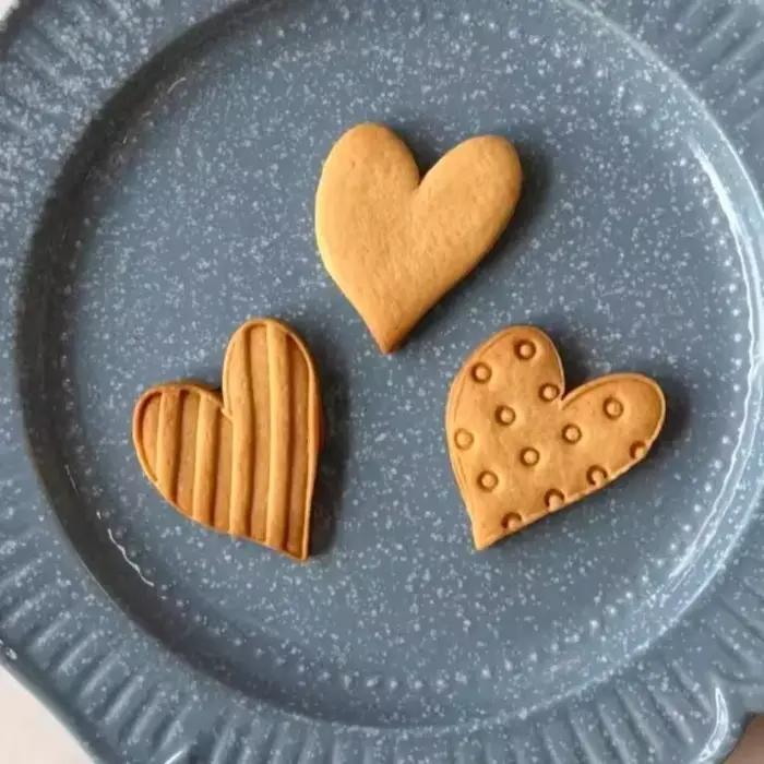 Coupe-biscuits pour la saint-valentin, outils de décoration de gâteaux et de biscuits, bricolage, fête de mariage, moules de cuisson en forme d'amour