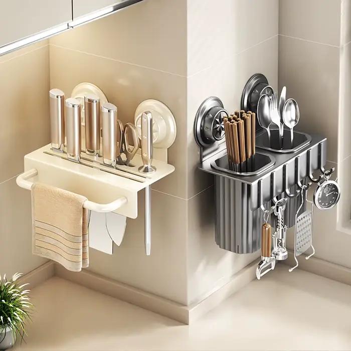 Support de rangement mural pour cuisine