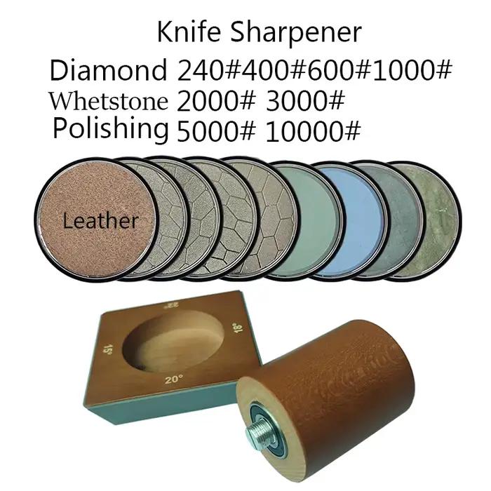 Kit d'affûtage de couteaux roulants pour affûtage