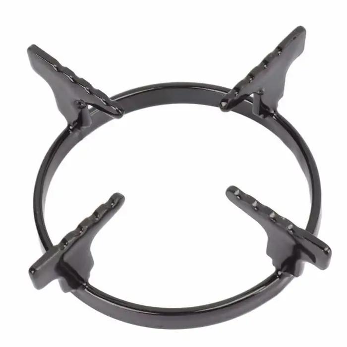 Support de wok en fonte pour cuisinière à gaz et plaque de cuisson accessoire de cuisine robuste et durable pour poêles et casseroles