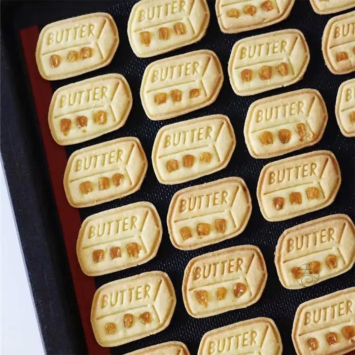 Moule à biscuits en forme de brique carrée pour beurre