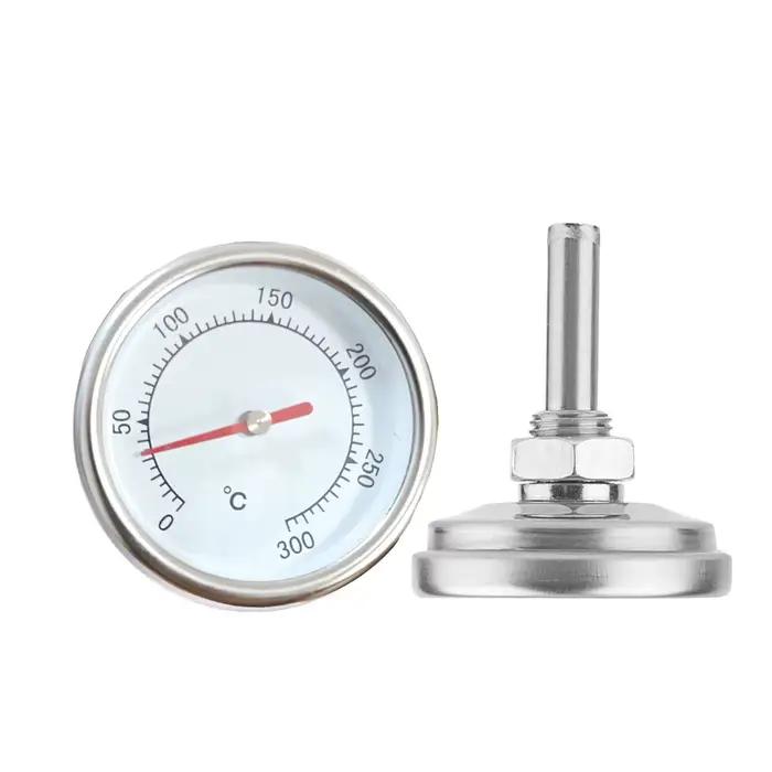 0-300 ℃   Jauge de température de gril de fumeur de Barbecue d'acier inoxydable Barbecue cuisson des aliments thermomètre sonde gril four outil de cuisine à la maison