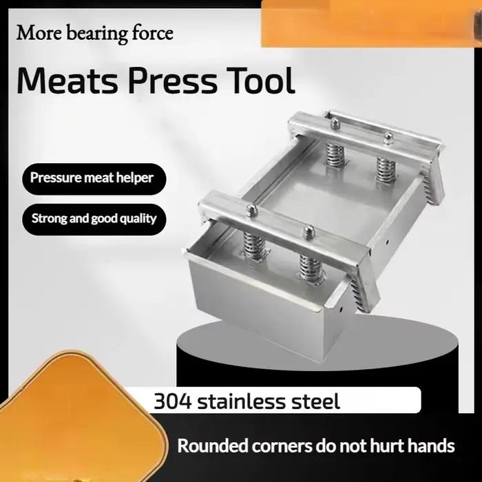 Outil de presse à viande en acier inoxydable