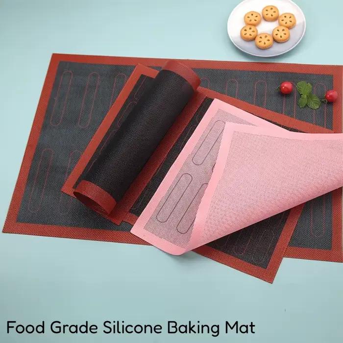 Tapis de cuisson en silicone perforé de qualité alimentaire 40x30/58x38cm