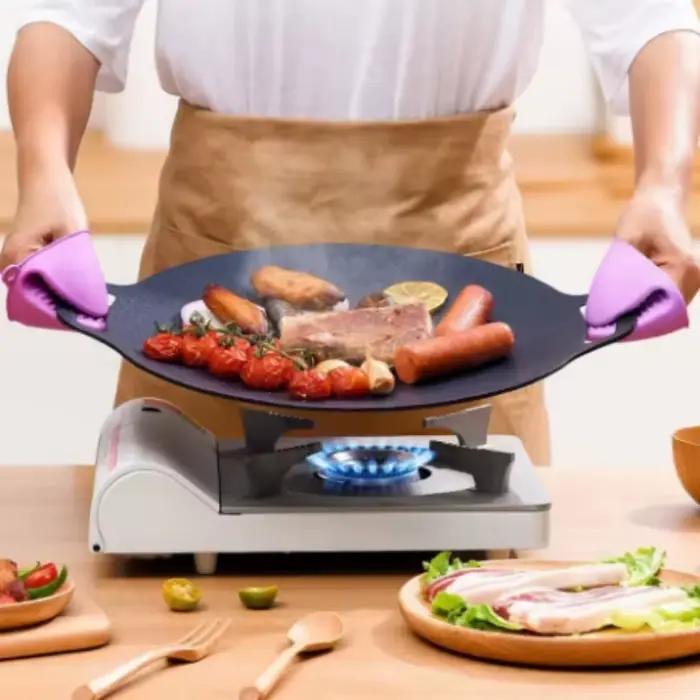 Plaque de cuisson coréenne pour barbecue