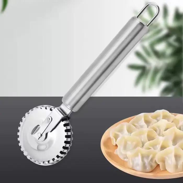 Roue en acier inoxydable pour couper les raviolis