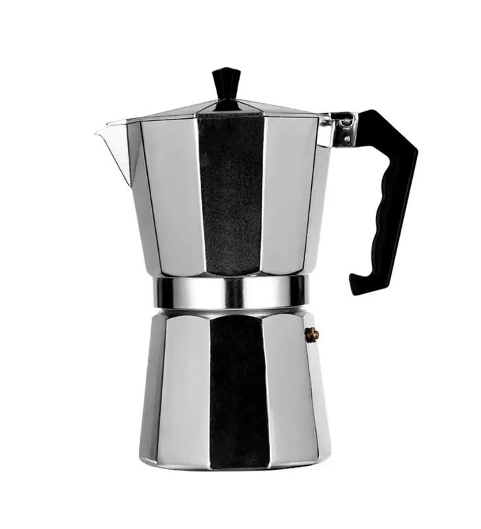 Cafetière expresso en aluminium percolateur cafetière Moka Pots 1 tasse/3 tasse/6 tasse/9 tasse/12 tasse cuisinière cafetière