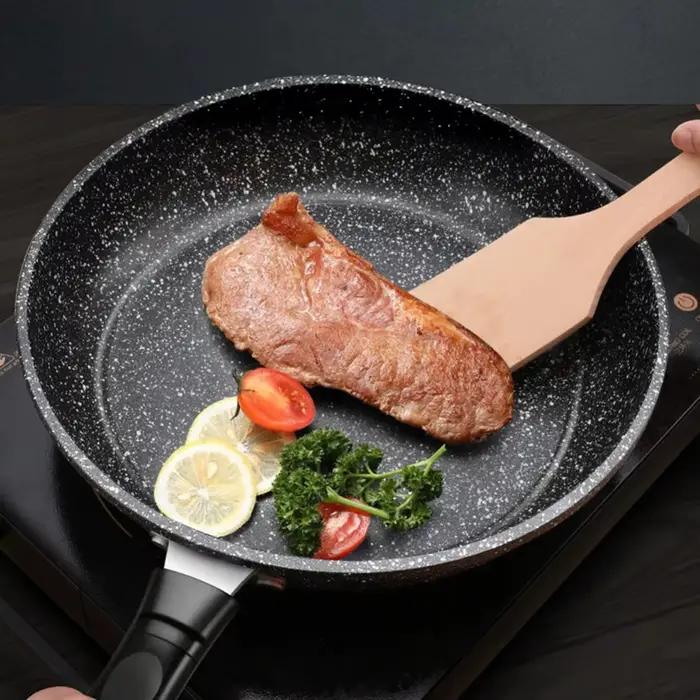 Poêle à frire polyvalente à fond plat