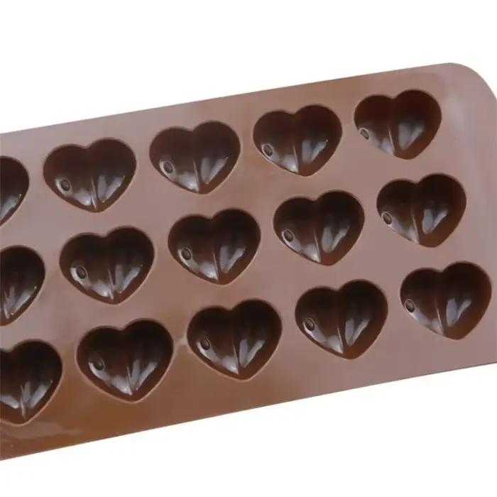 Moule à chocolat en silicone 12 cavités pour pâtisserie fondant barre chocolatée gâteau décoration occassions spéciales femmes amateurs pâtisserie