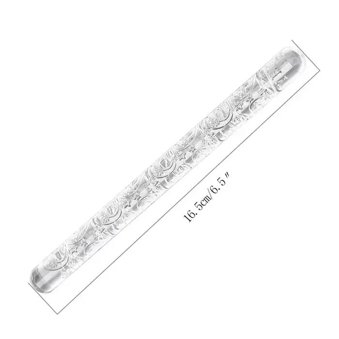 Rouleau à pâtisserie en acrylique durable et réutilisable