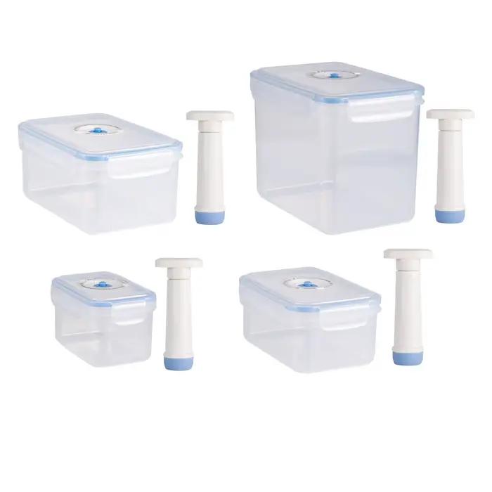 Récipient sous vide avec pompe