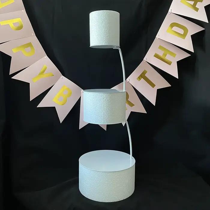 Supports à gâteaux cachés, séparateur de gâteau flottant, décoration pour mariage, fête d'anniversaire