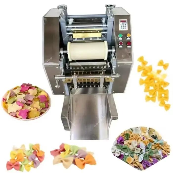 Machine à pâtes Farfalle professionnelle pour fabrication de nouilles papillon en acier inoxydable pour cuisiniers et entreprises de transformation alimentaire