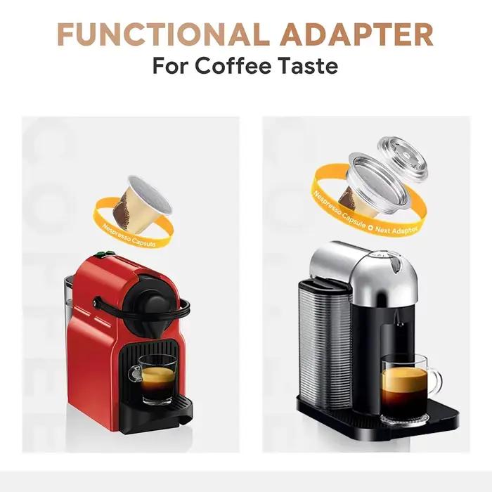 Adaptateur de capsule de café réutilisable pour Vertuo Pop Vertuoline Next, Nespresso se convertit en accessoires pour dosettes Vertuoline iCafilas