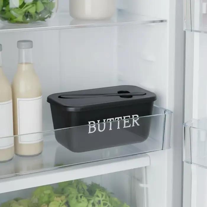 Boîte de récipient à beurre en plastique avec couteau