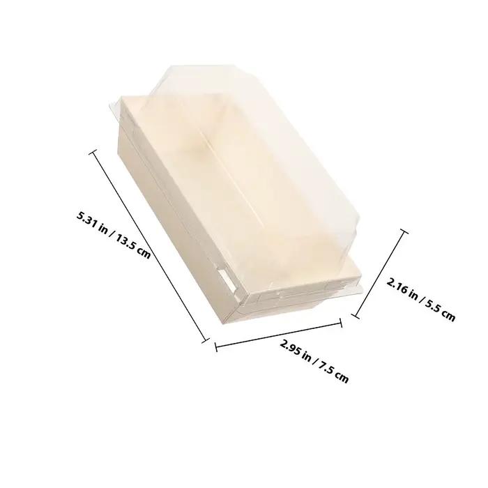 Boîte à biscuits avec couvercle transparent robuste