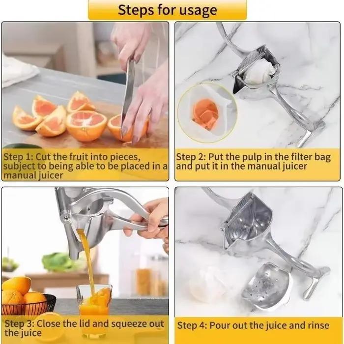 Presse-jus de fruits en alliage d'aluminium