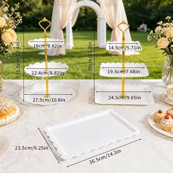 Ensemble de supports à gâteaux de qualité supérieure