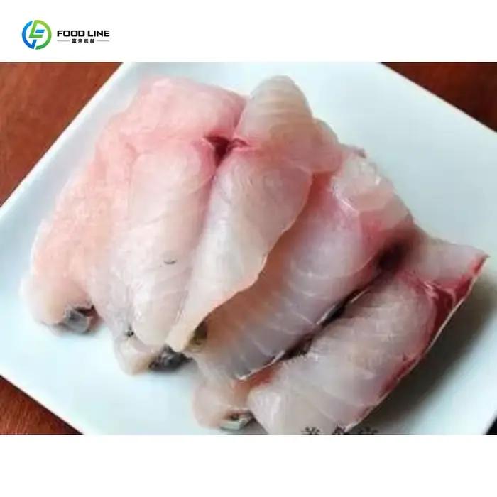 Trancheuse à poisson double usage personnalisée pour sashimi, filets et bandes de poisson