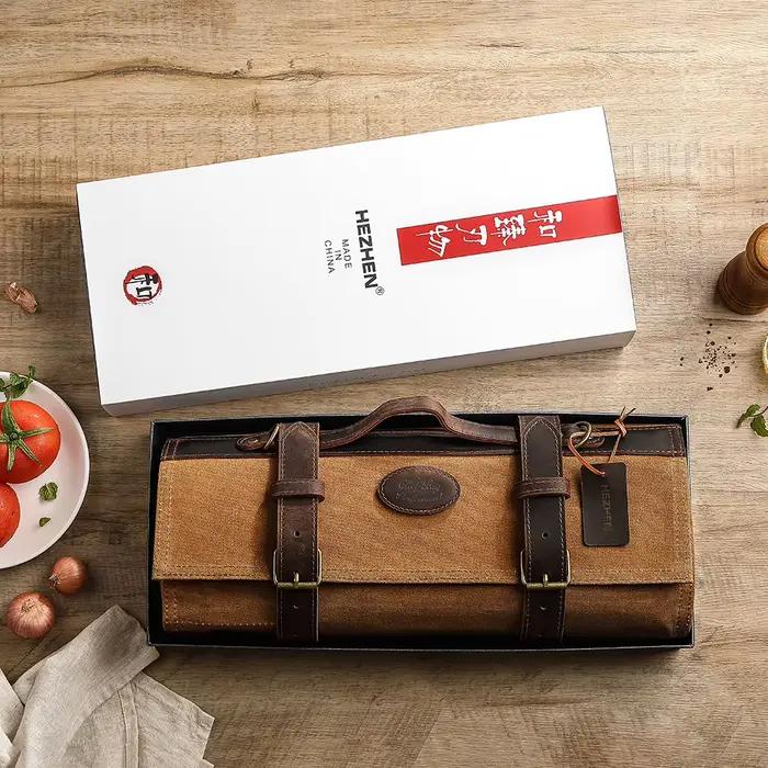Sac de rangement pour couteaux de chef