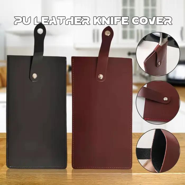 Couteaux de Chef gaine cuir hachoir couperet couteau de boucher étui de protection