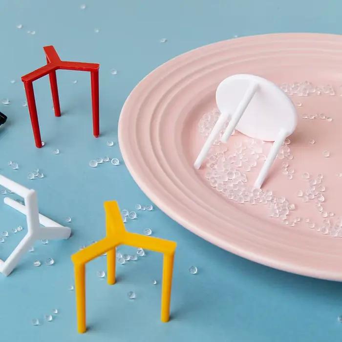 Supports trépieds pour pizza en plastique de qualité supérieure pour la pâtisserie, la cuisine, la préparation des aliments et les fournitures de service alimentaire occasions spéciales