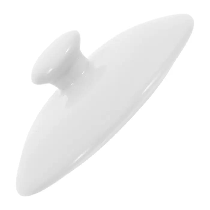 Couvercle de casserole en céramique de remplacement de 4 pouces, couvercles d'ustensiles de cuisine pour théières, Casseroles, bols à soupe, micro-ondes, lavables au lave-vaisselle