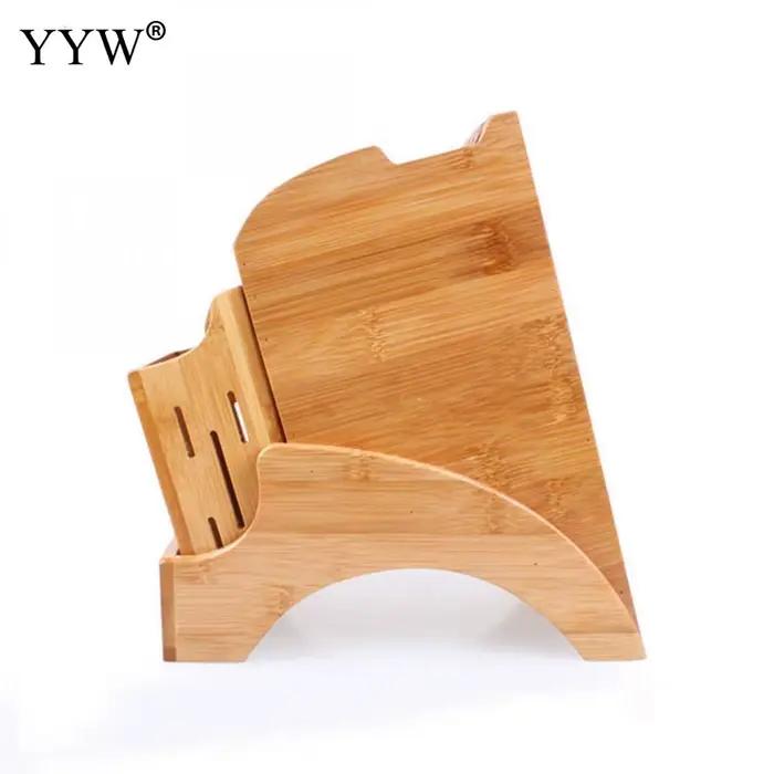 Rangement opaque en bambou T1 pour couteau