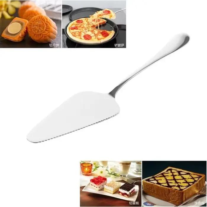 Couteau à pelle à gâteau en acier inoxydable