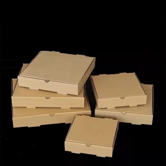 Boîtes d'emballage de Pizza ondulées