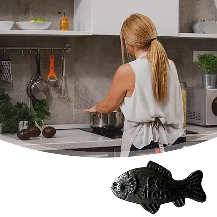 Outil de cuisson en fer pour poissons et oiseaux – Complément de fer naturel pour les repas
