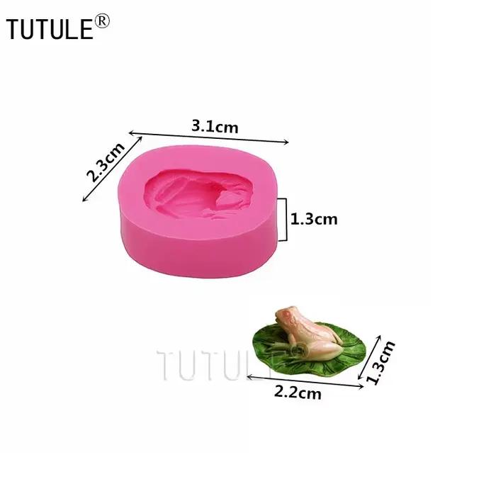 Moule à poussée Flexible petite grenouille