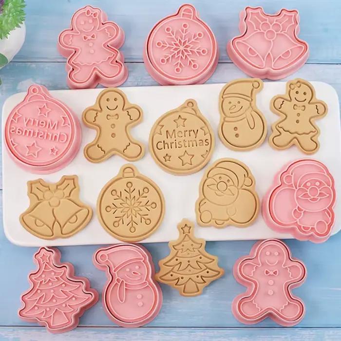 Emporte-pièces de noël presse 8 pièces