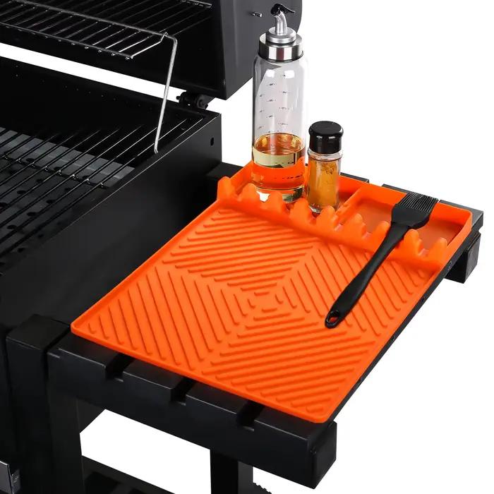 Tapis de plaque chauffante pour barbecue