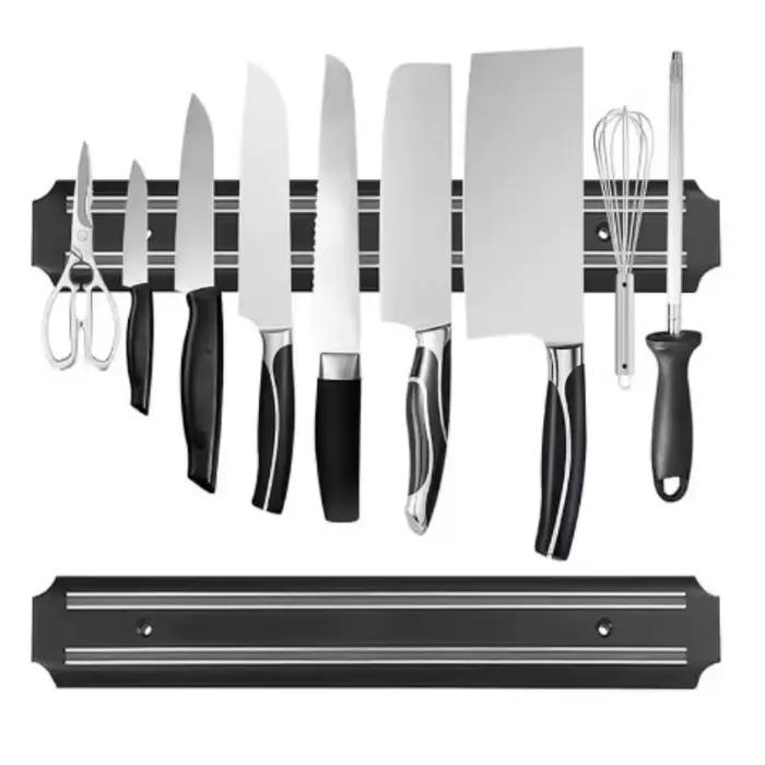 Porte-couteau magnétique mural de cuisine