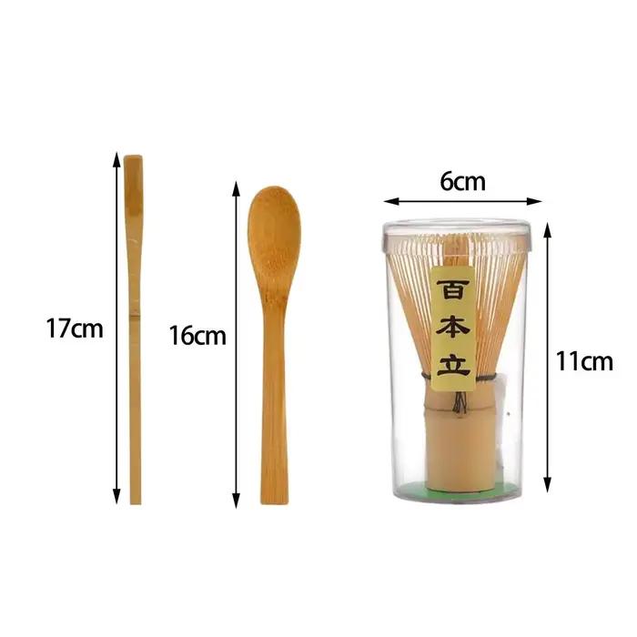 Ensemble de fouets Matcha fait à la main, kit de démarrage multifonction en bambou pour préparation de thé, idéal pour amateurs et débutants, cadeau unique pour occasions spéciales