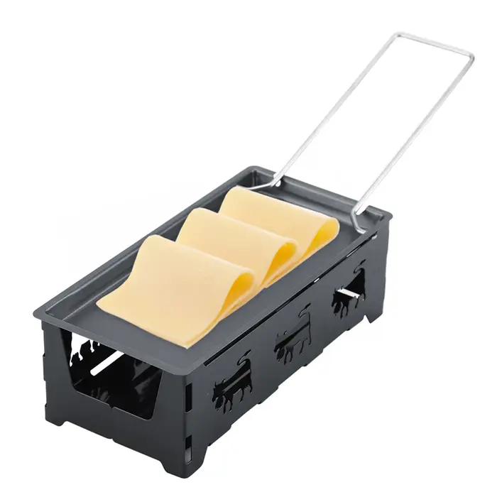 NOn Stick – plateau de cuisson Portable pour Raclette à fromage