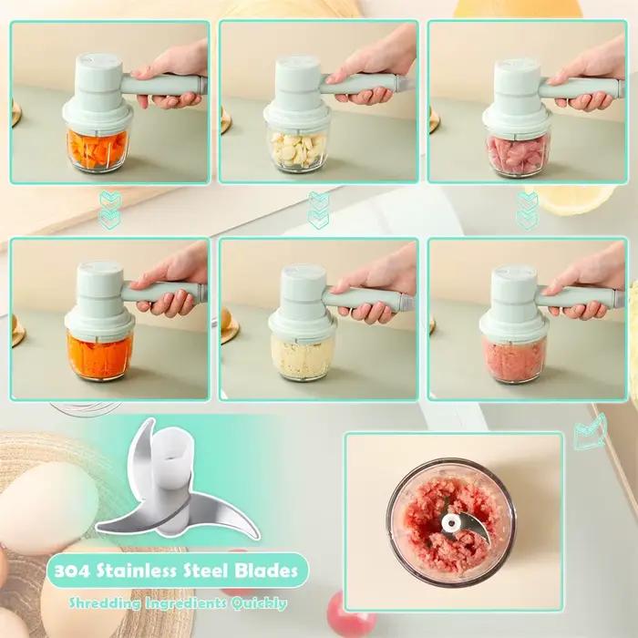 Mini batteur électrique sans fil, batteur à œufs automatique, batteur à crème domestique, batteur à pâte, gâteau, centre commercial