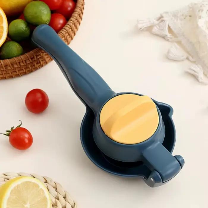 Presse-agrumes manuel, presse-jus multifonctionnelle compacte pour utilisation de citrons