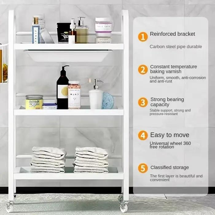 Étagère de rangement multicouche pour la cuisine